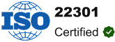 ISO 22301 certified